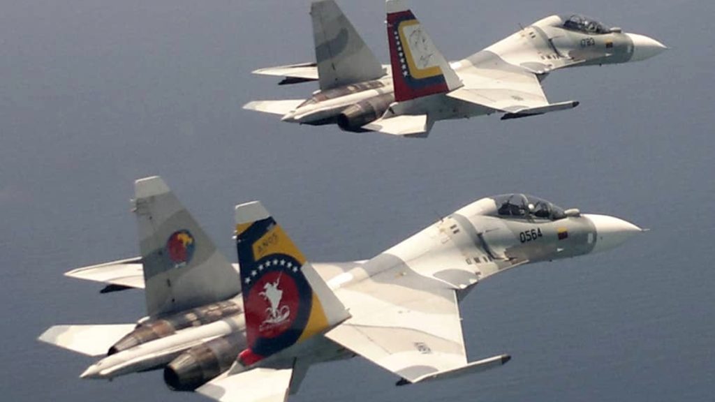 Venezuelské letouny Su-30MK2