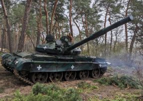 Tank T-62M na Ukrajině