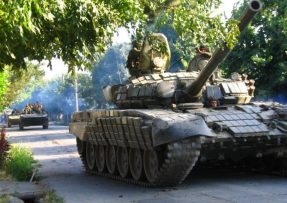 Tank T-72 ruské armády