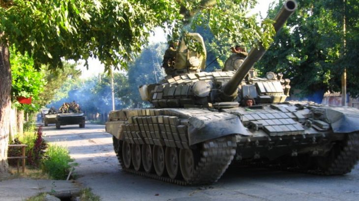Tank T-72 ruské armády