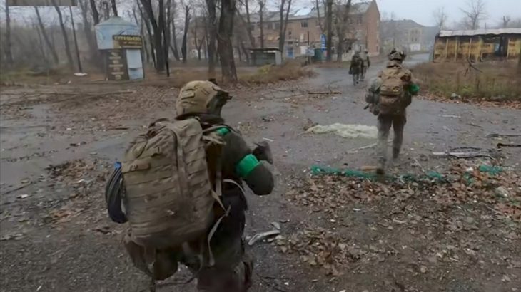 Ukrajinské speciální jednotky v Pokrovsku