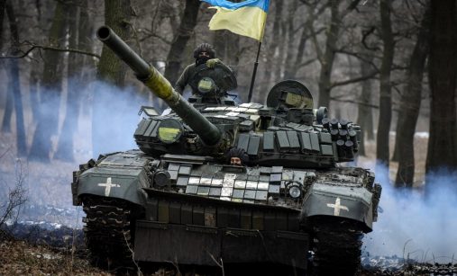 Ukrajinský tank T-72B