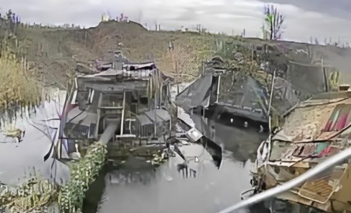 Utopený ruský konvoj