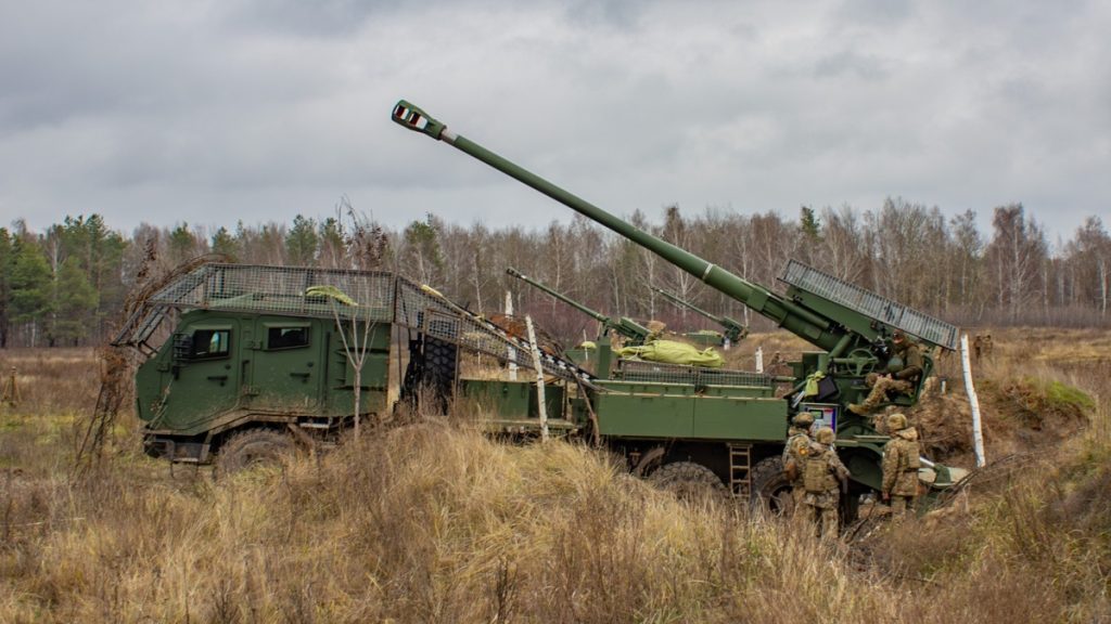 2S22 Bohdana 54. dělostřelecké brigády