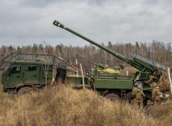 2S22 Bohdana 54. dělostřelecké brigády