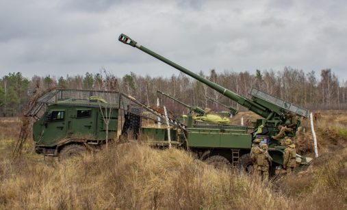 2S22 Bohdana 54. dělostřelecké brigády