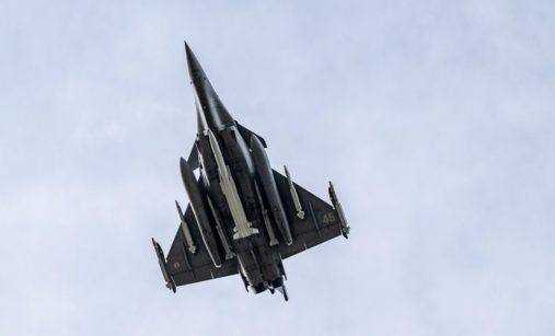 Rafale M se střelou ASMPA-R