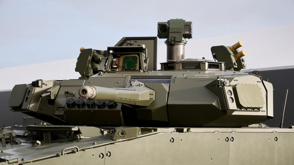 Věž českého BVP CV90