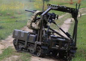 Ukrajinský pozemní dron Droid-TW-12.7