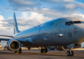 Námořní hlídkový letoun P-8 Poseidon britského letectva