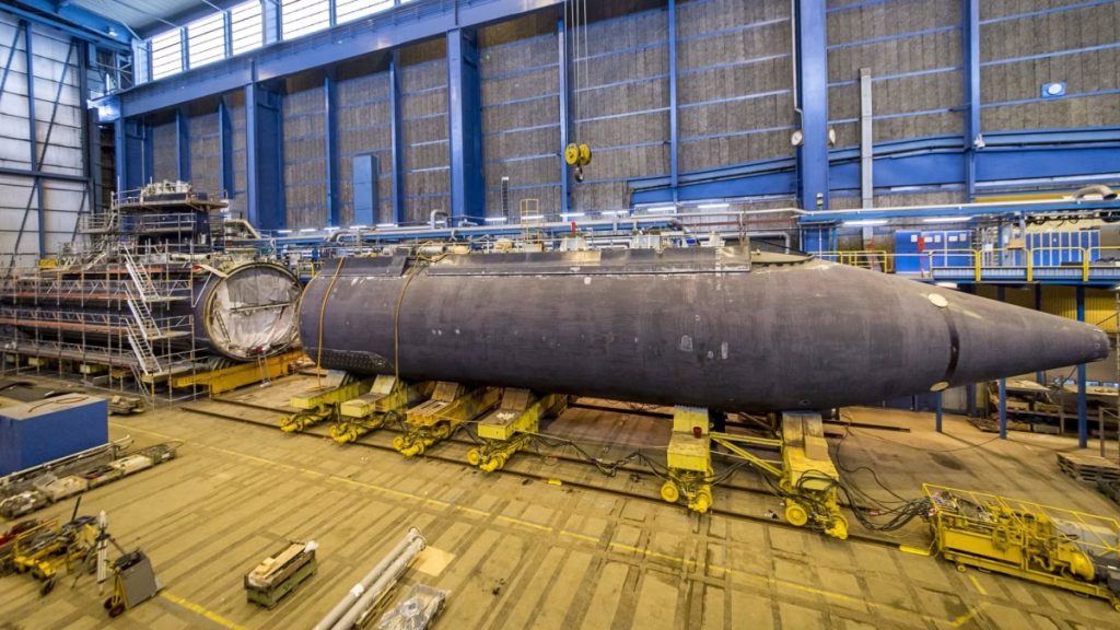 Stavba ponorky Typ A26