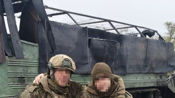 PTS-2 upravený na transportér