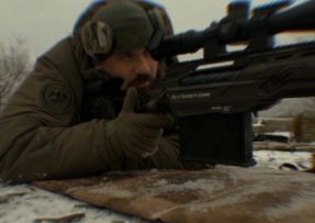 Ruský odstřelovač Jaroslav Jakubov