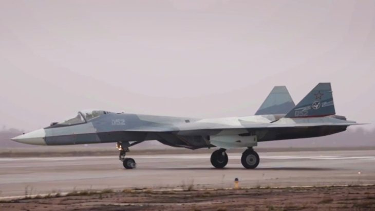 Su-57 s motory Izdeliye 177