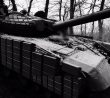 Tank T-72 brigády Azov