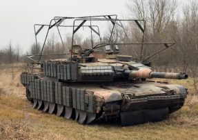 Ukrajinský tank M1A1 Abrams