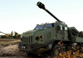 2S22 Bohdana na pozici