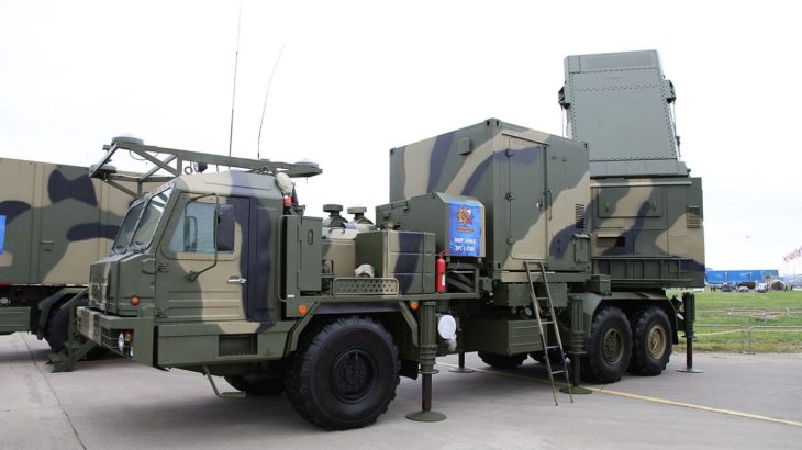 Radar 50N6E systému S-350