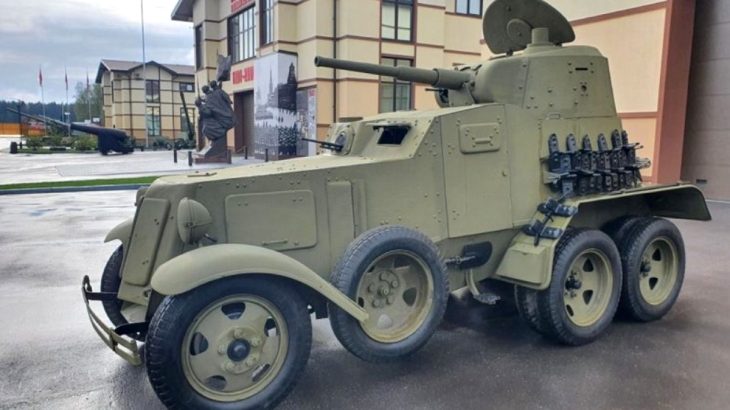 BA-10, Muzeum ruské vojenské historie, Padikovo, 2020