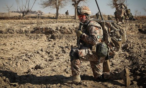 Dánští vojáci během nasazení v Afghánistánu