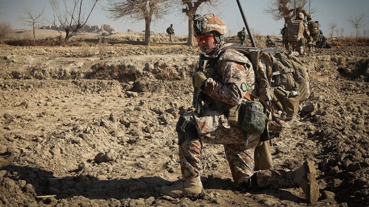 Dánští vojáci během nasazení v Afghánistánu