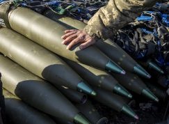 Dělostřelecká munice standardů NATO na Ukrajině