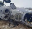 Havarovaný vrtulník Mi-35