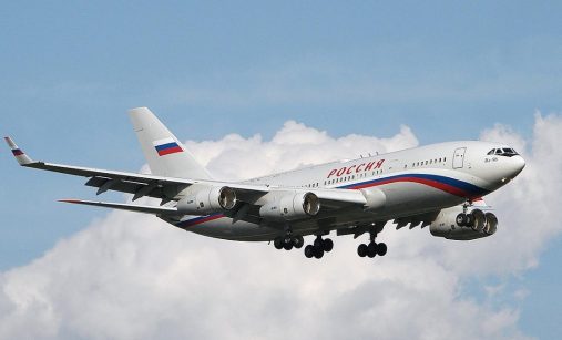 Ruský prezidentský letoun Il-96-300PU