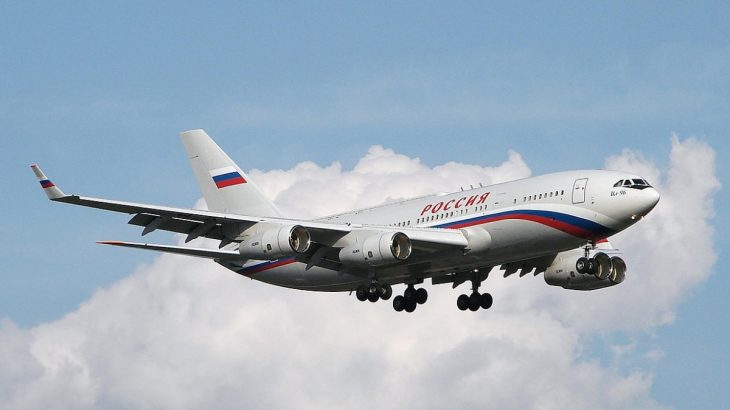 Ruský prezidentský letoun Il-96-300PU