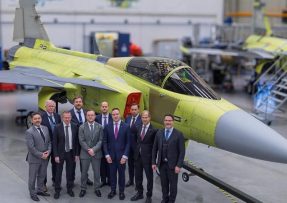 První vyrobený JAS 39 Gripen pro Maďarsko