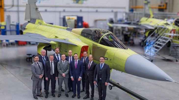 První vyrobený JAS 39 Gripen pro Maďarsko