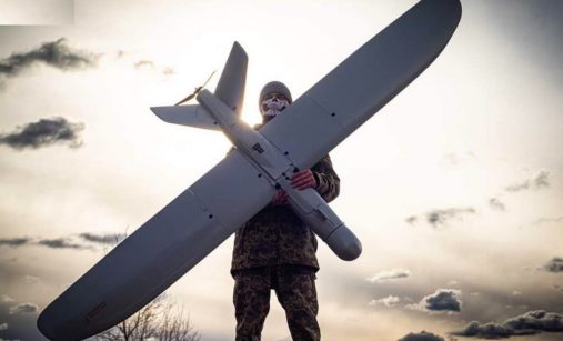 Ukrajinský průzkumný dron Leleka-100