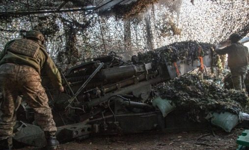 Houfnice M777 ukrajinské armády