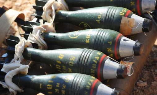 Minometné granáty ráže 60 mm