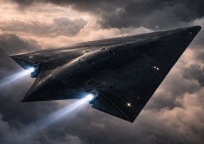 Neznámý trojúhelníkový letoun