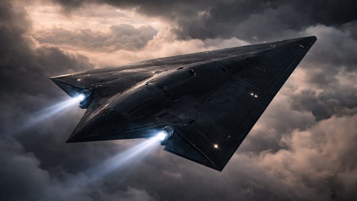 Neznámý trojúhelníkový letoun