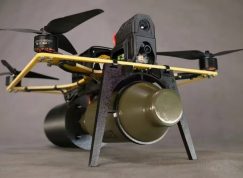 Dron Princ Vandal s optickým kabelem