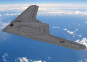 Animace dronu RQ-170 Sentinel