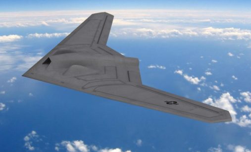 Animace dronu RQ-170 Sentinel