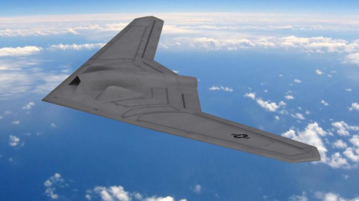 Animace dronu RQ-170 Sentinel