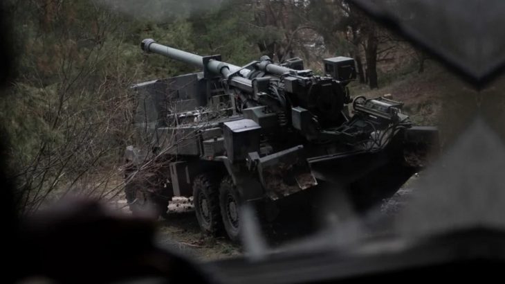 Houfnice CAESAR ukrajinské armády