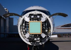 Radar Valen při testování