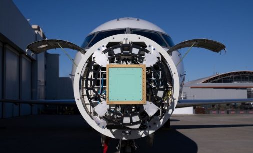 Radar Valen při testování