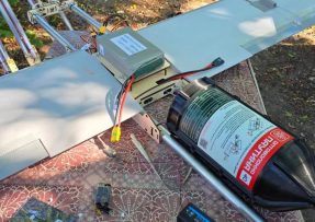 Ruský dron Molnija-2 s optickým vláknem