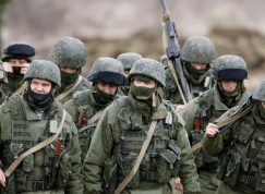 Skupina ruských vojáků