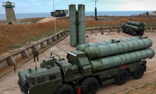 Postavení baterie S-400