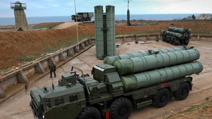 Postavení baterie S-400