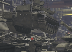 Tanky při modernizaci v Uralvagonzavodu