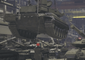 Tanky při modernizaci v Uralvagonzavodu