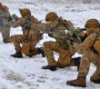 Ukrajinské speciální síly v zimě